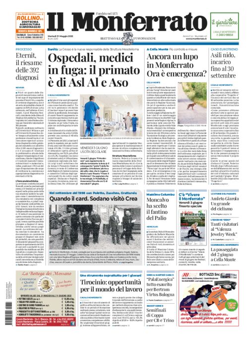 Il Monferrato - Edizione 41 del 31/05/2022